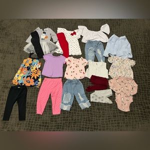 Bundle of Girls 18 month & 24 month clothes